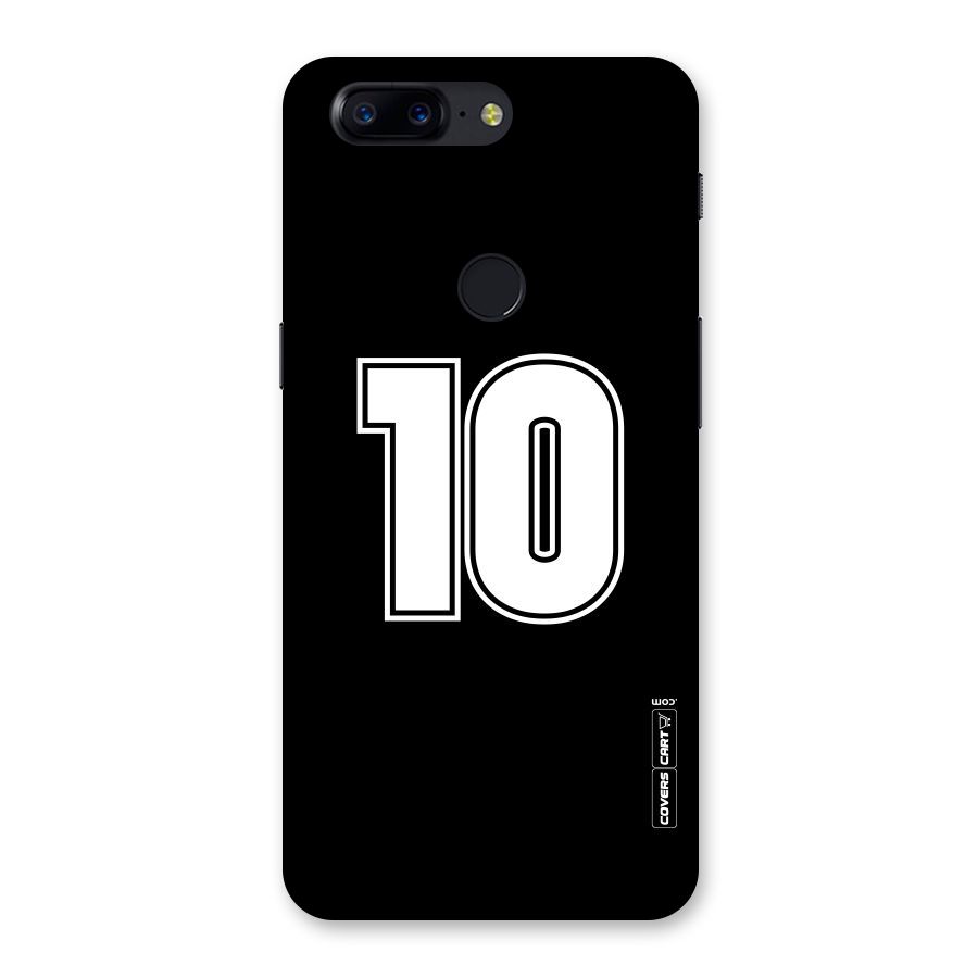 Number 10 Back Case for OnePlus 5T