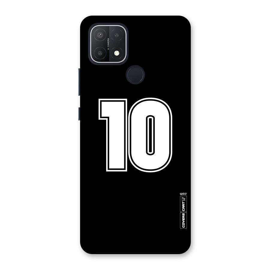 Number 10 Back Case for Oppo A15