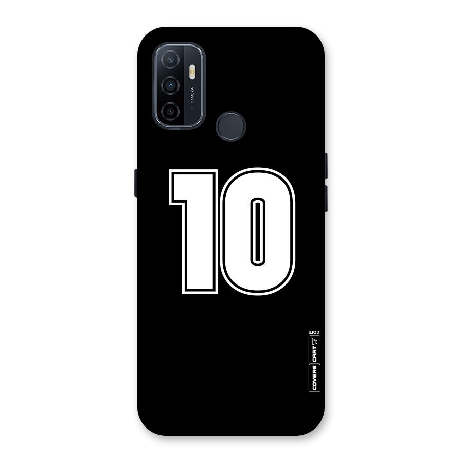 Number 10 Back Case for Oppo A32