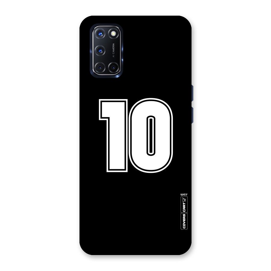 Number 10 Back Case for Oppo A52