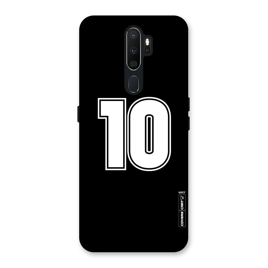 Number 10 Back Case for Oppo A5 (2020)