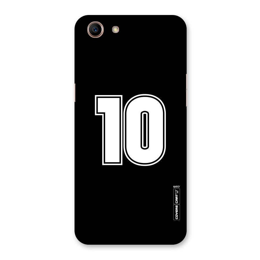 Number 10 Back Case for Oppo A83 (2018)