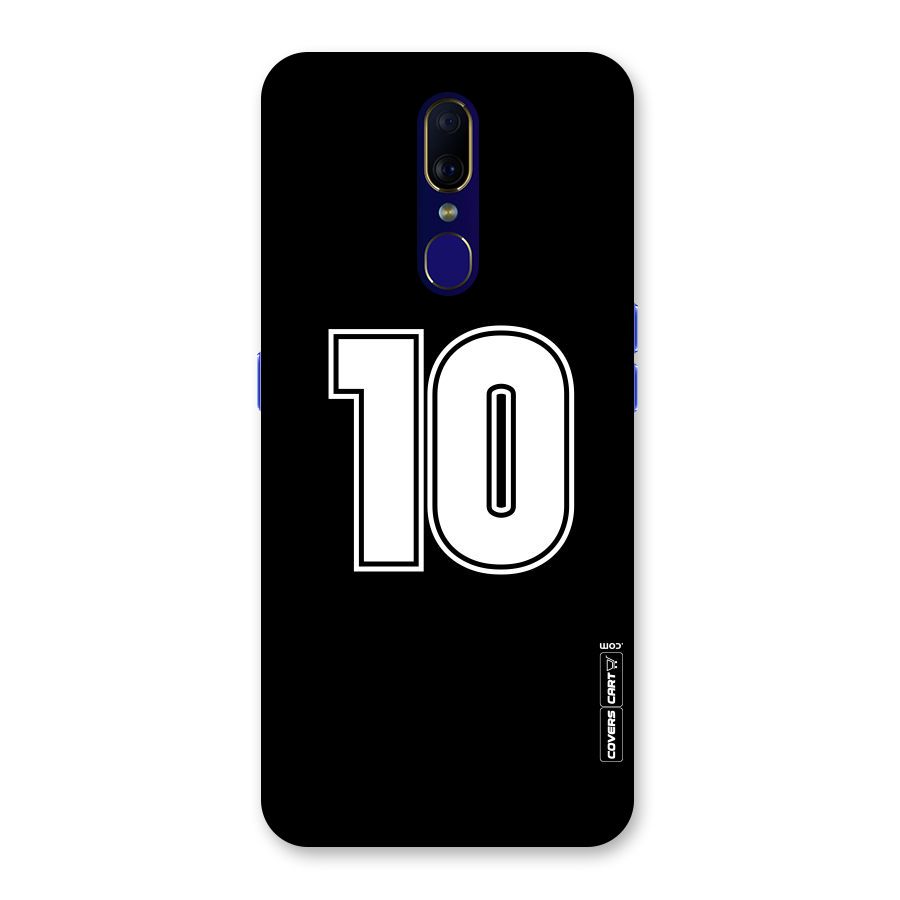 Number 10 Back Case for Oppo A9