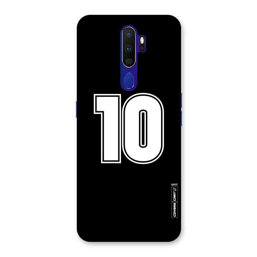Number 10 Back Case for Oppo A9 (2020)