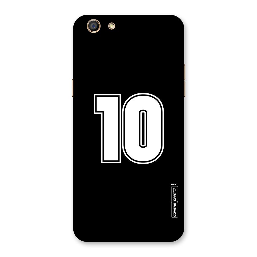 Number 10 Back Case for Oppo F3