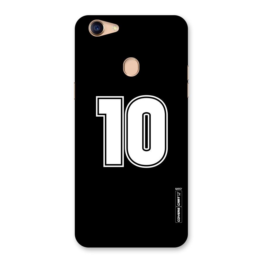Number 10 Back Case for Oppo F5 Youth