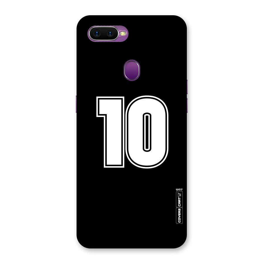Number 10 Back Case for Oppo F9