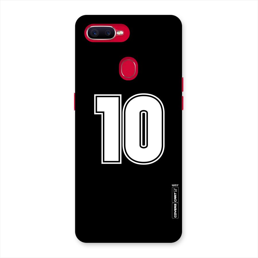 Number 10 Back Case for Oppo F9 Pro