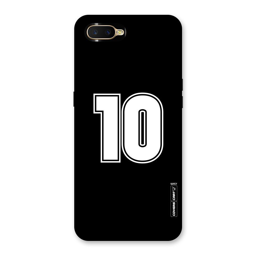 Number 10 Back Case for Oppo K1