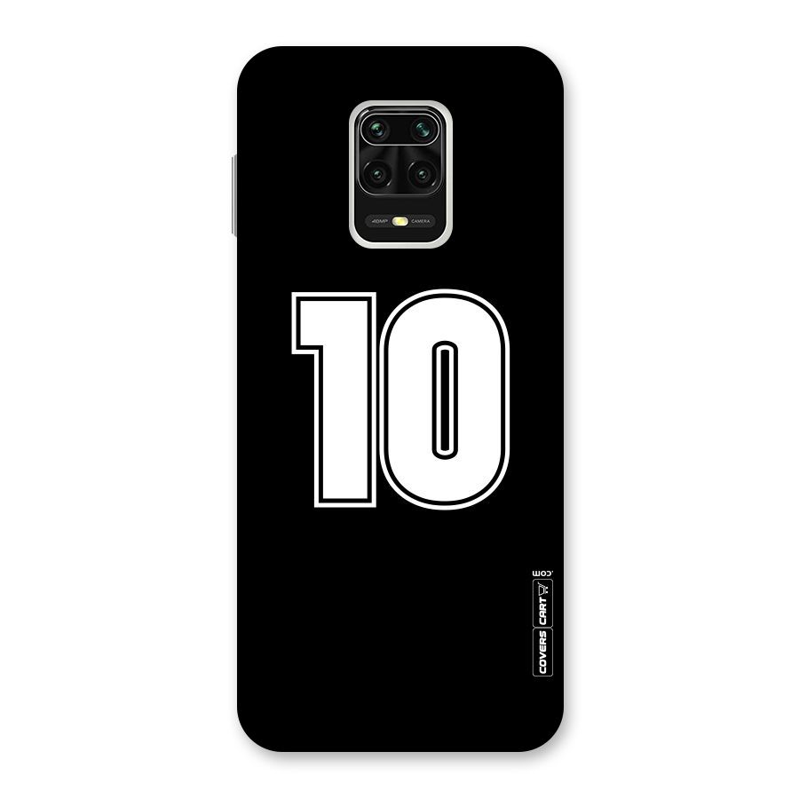Number 10 Back Case for Poco M2 Pro