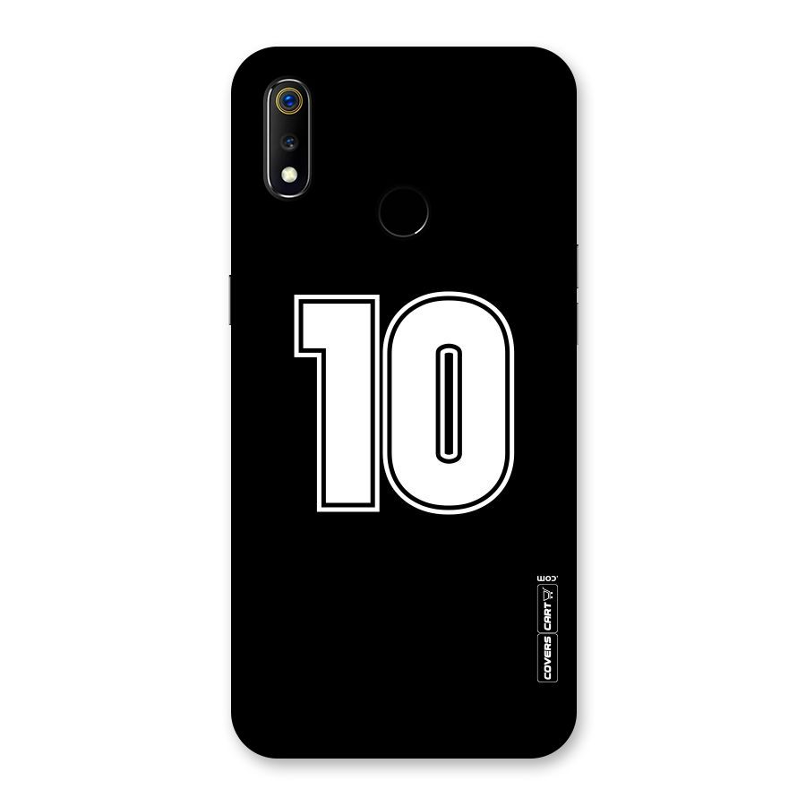 Number 10 Back Case for Realme 3
