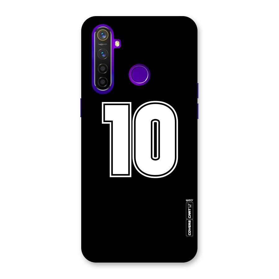Number 10 Back Case for Realme 5 Pro