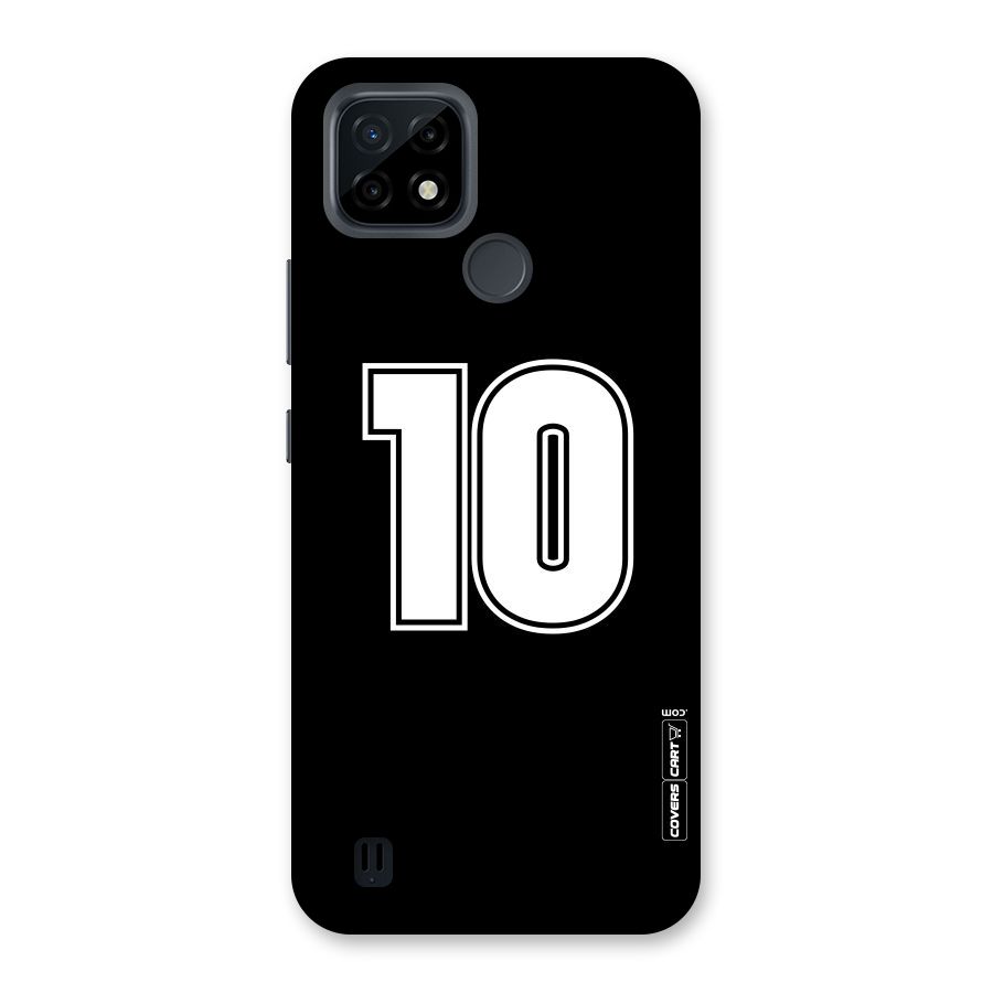 Number 10 Back Case for Realme C21
