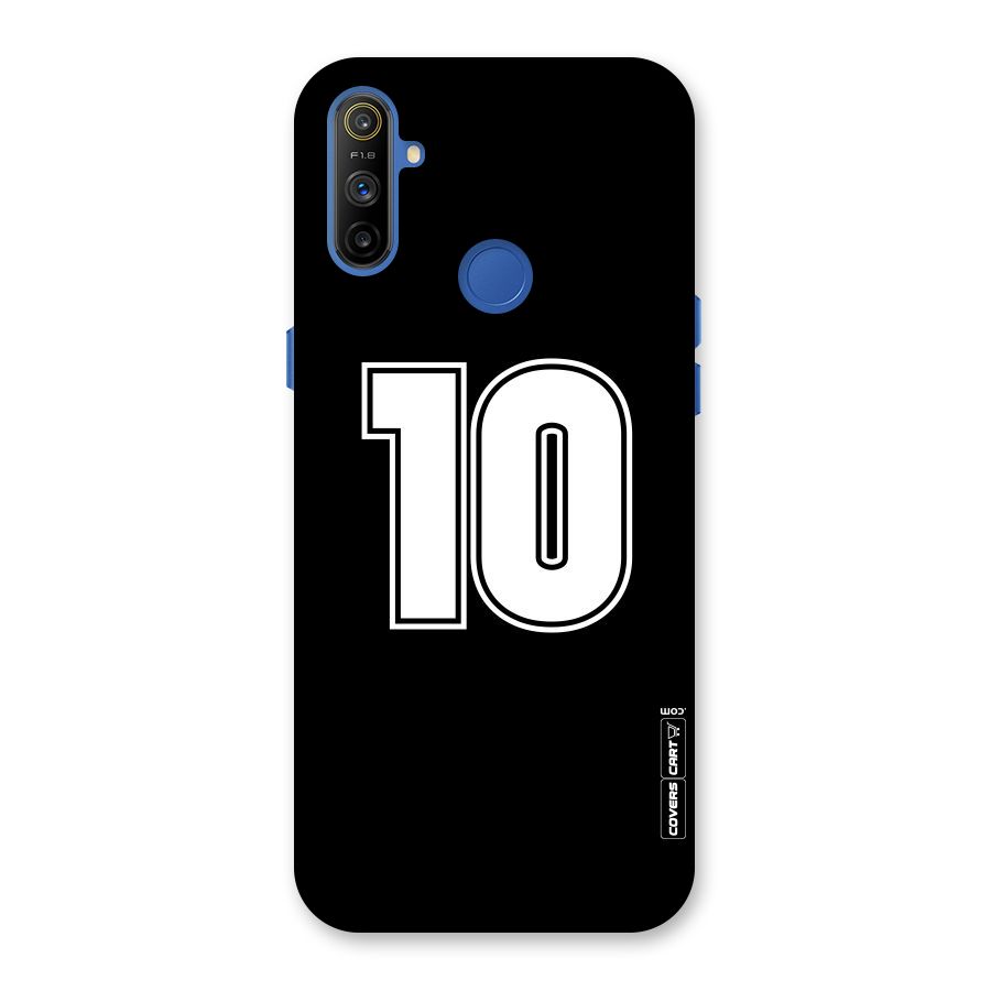 Number 10 Back Case for Realme Narzo 10A