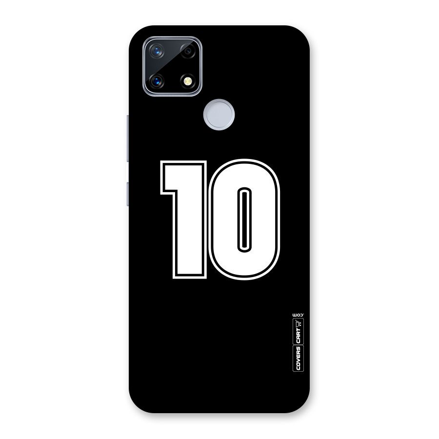 Number 10 Back Case for Realme Narzo 20
