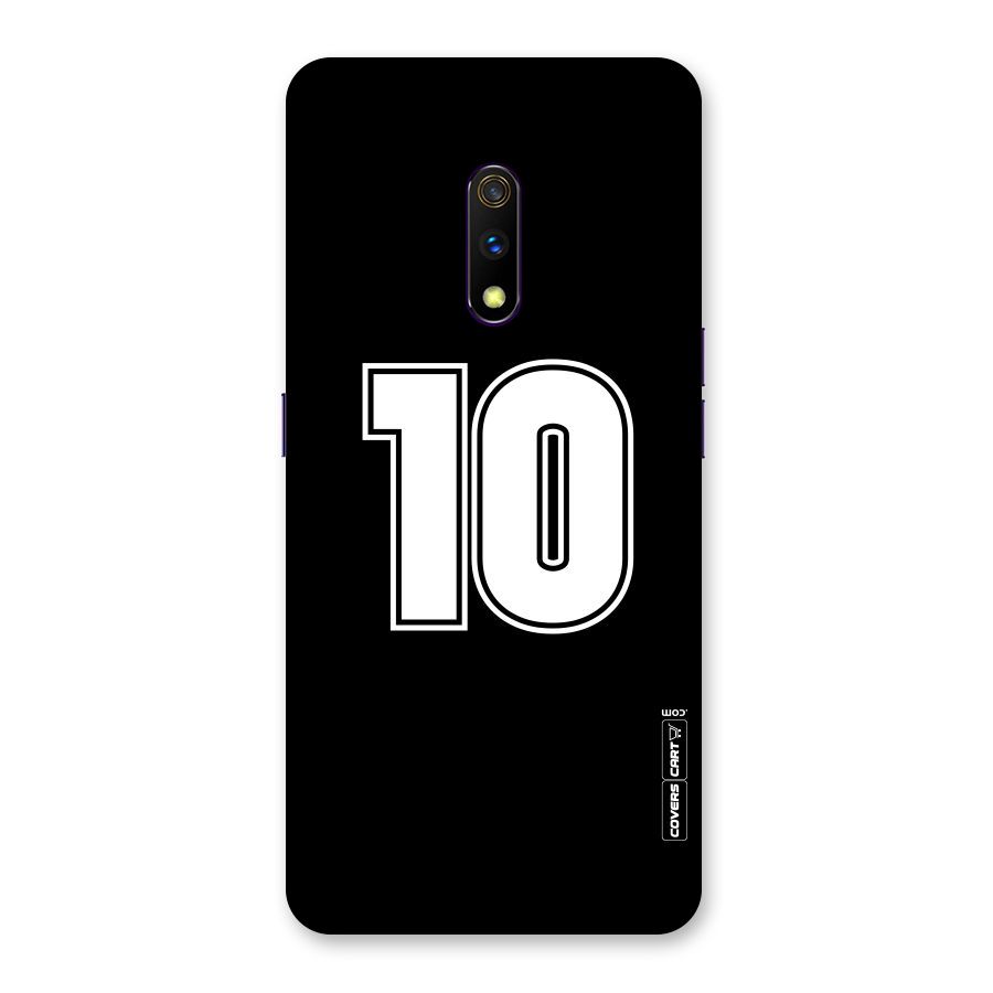 Number 10 Back Case for Realme X