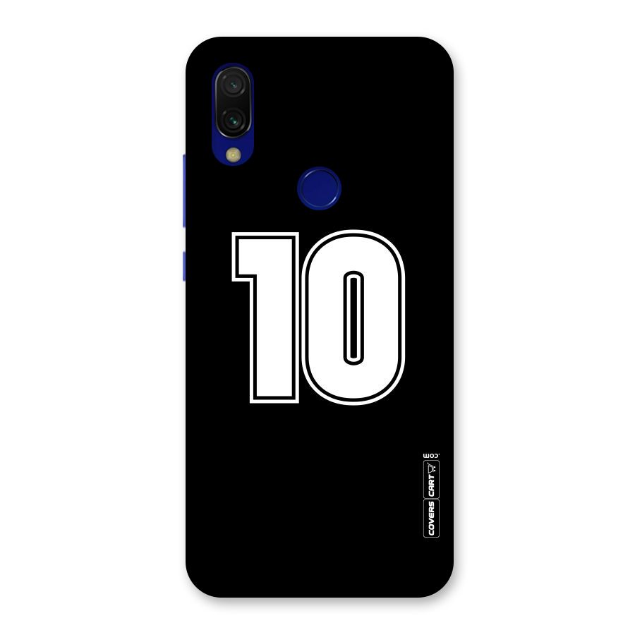 Number 10 Back Case for Redmi 7