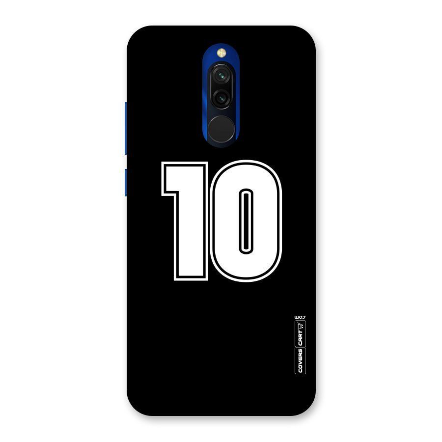 Number 10 Back Case for Redmi 8