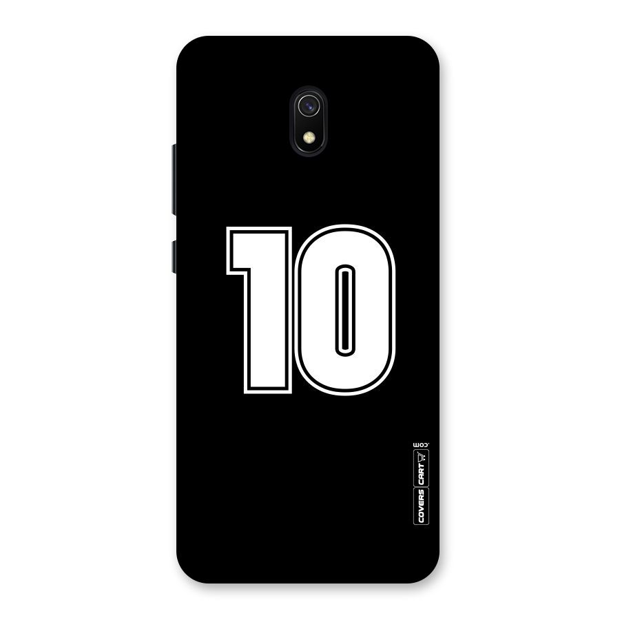 Number 10 Back Case for Redmi 8A