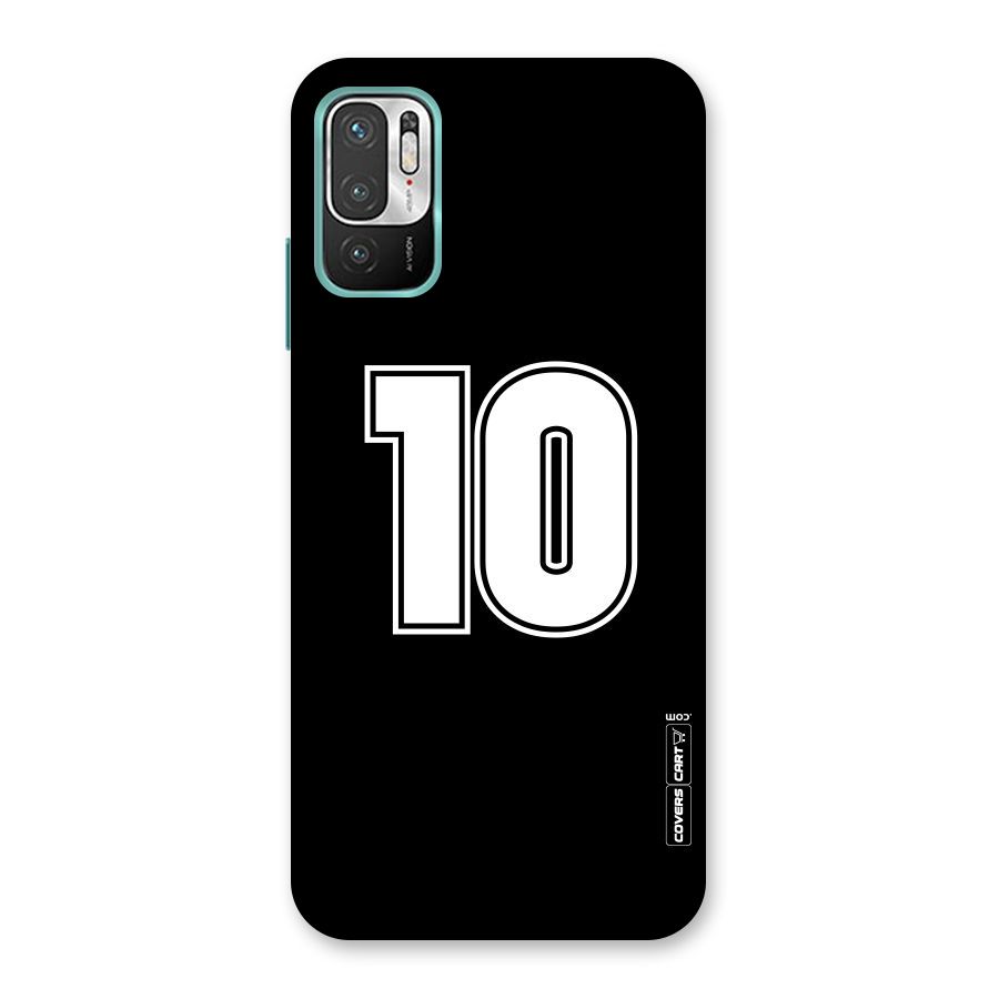 Number 10 Back Case for Redmi Note 10T 5G