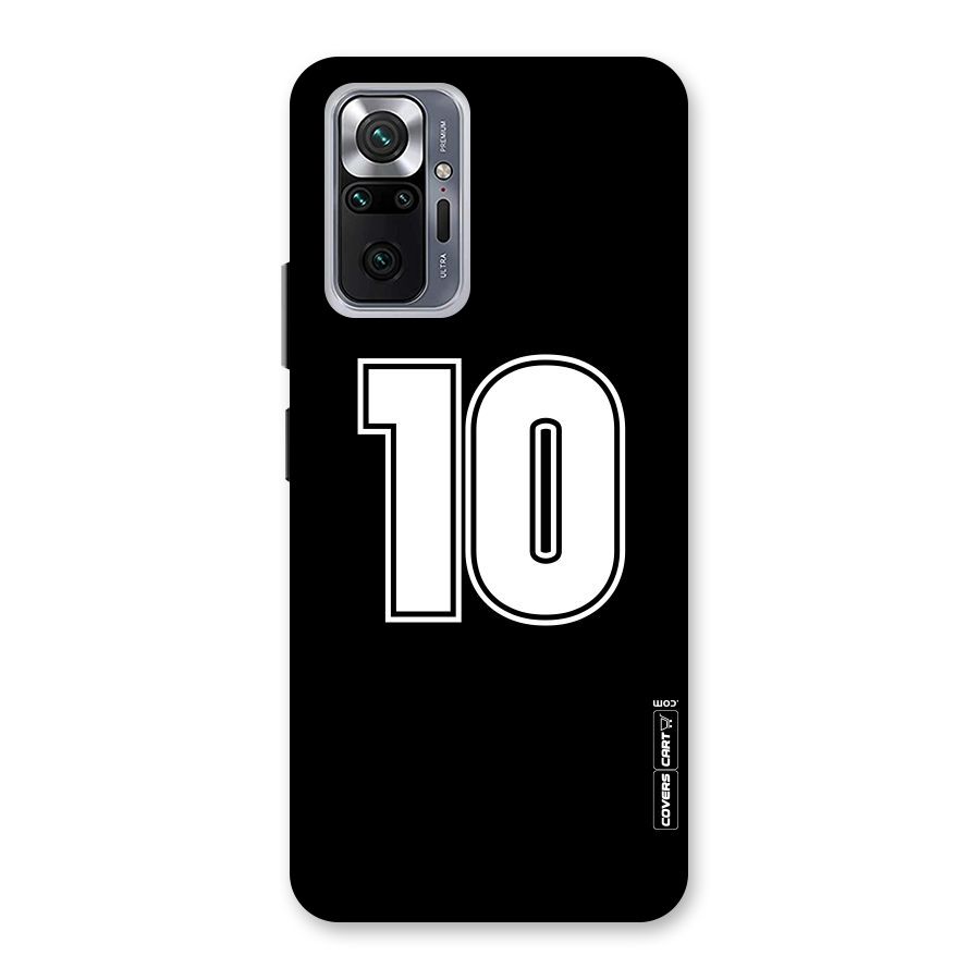 Number 10 Back Case for Redmi Note 10 Pro Max