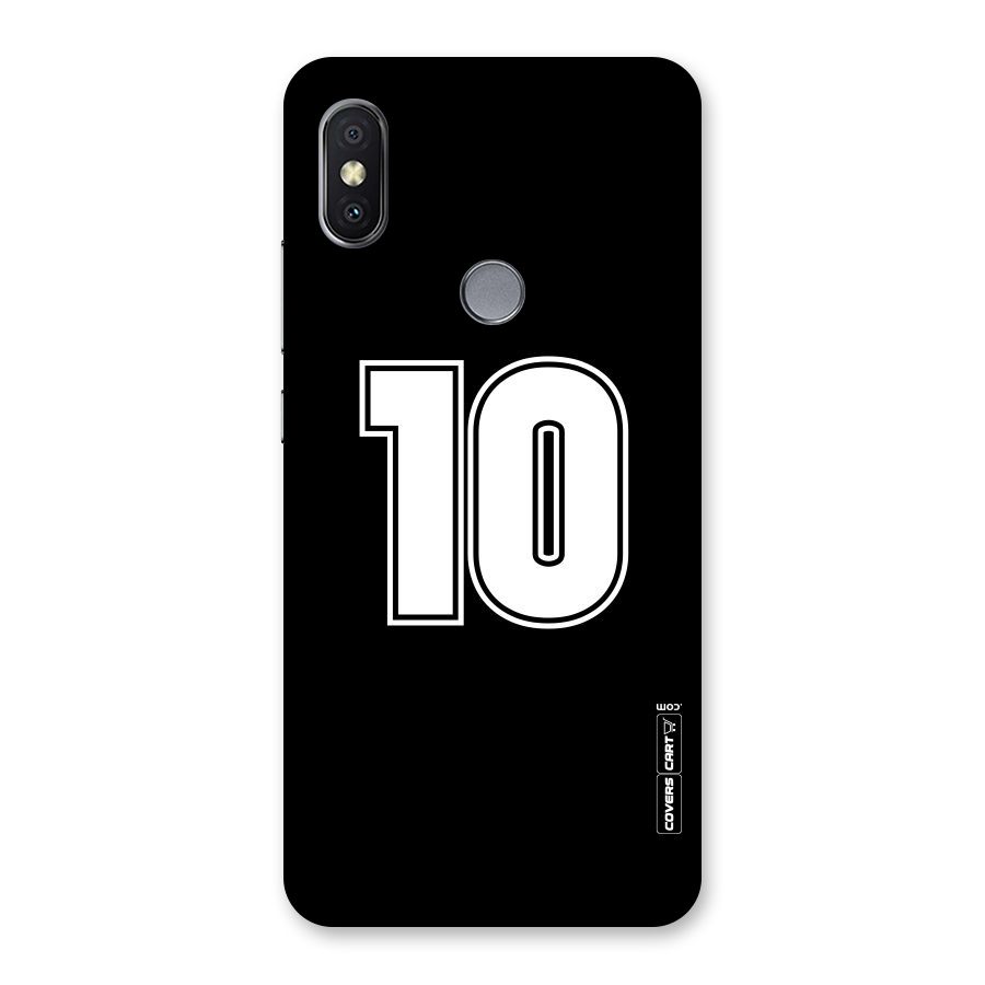 Number 10 Back Case for Redmi Y2
