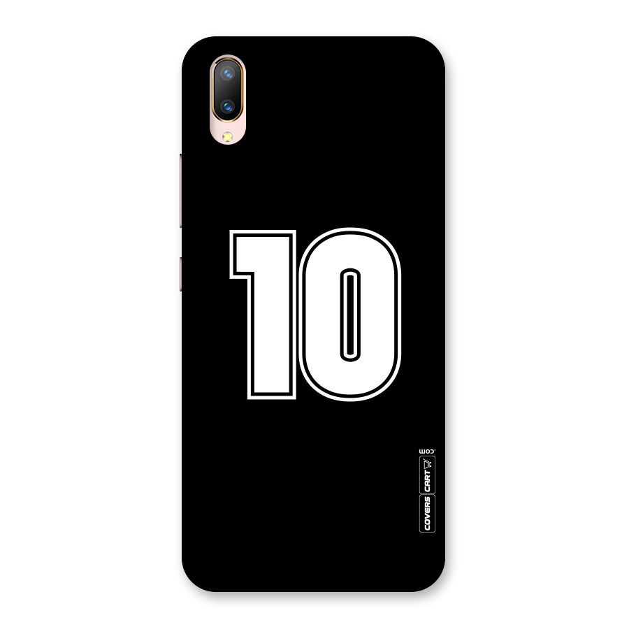 Number 10 Back Case for Vivo V11 Pro