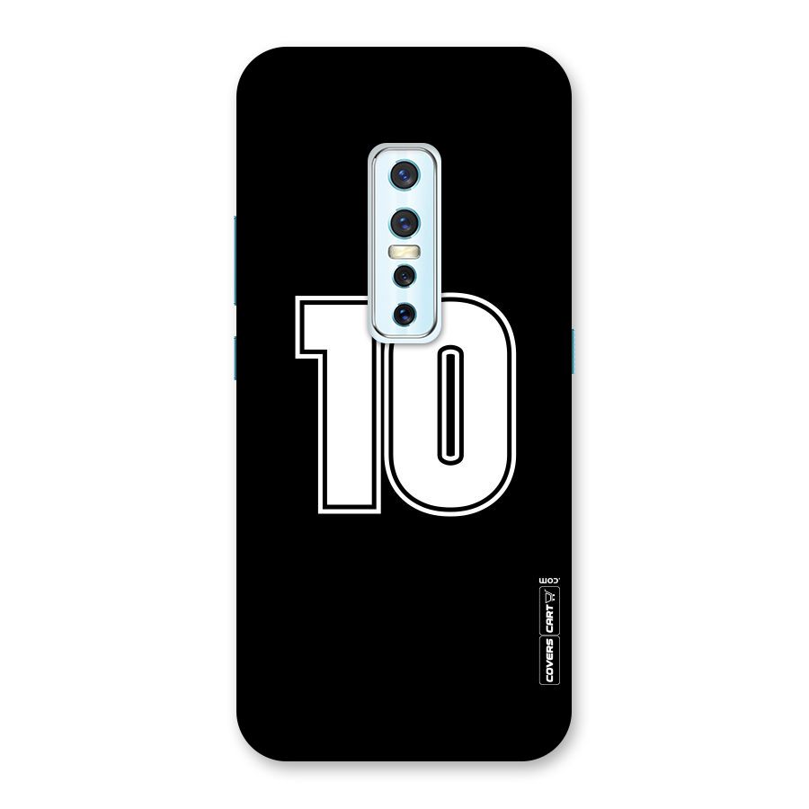 Number 10 Back Case for Vivo V17 Pro