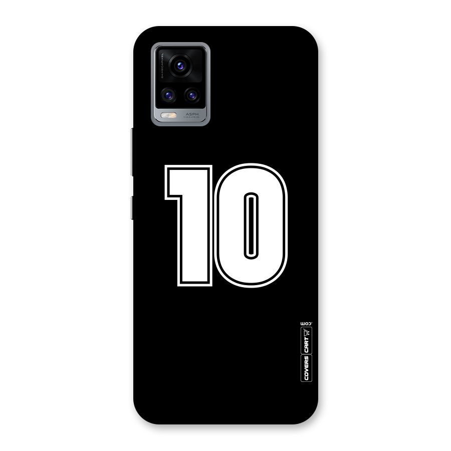 Number 10 Back Case for Vivo V20