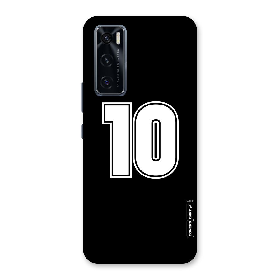 Number 10 Back Case for Vivo V20 SE