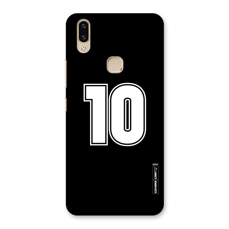 Number 10 Back Case for Vivo V9 Youth