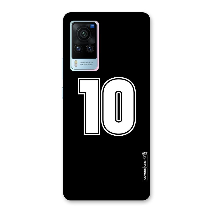 Number 10 Back Case for Vivo X60 Pro