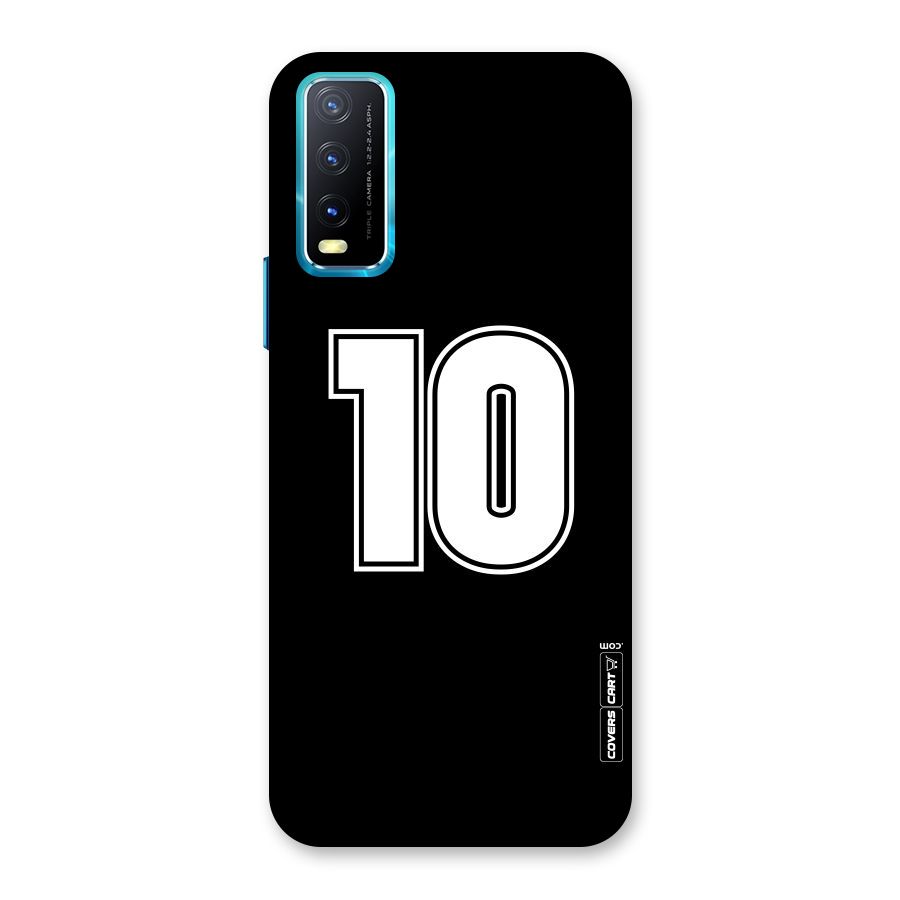 Number 10 Back Case for Vivo Y20A