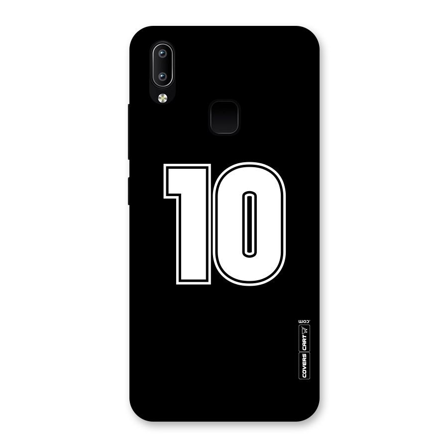 Number 10 Back Case for Vivo Y93