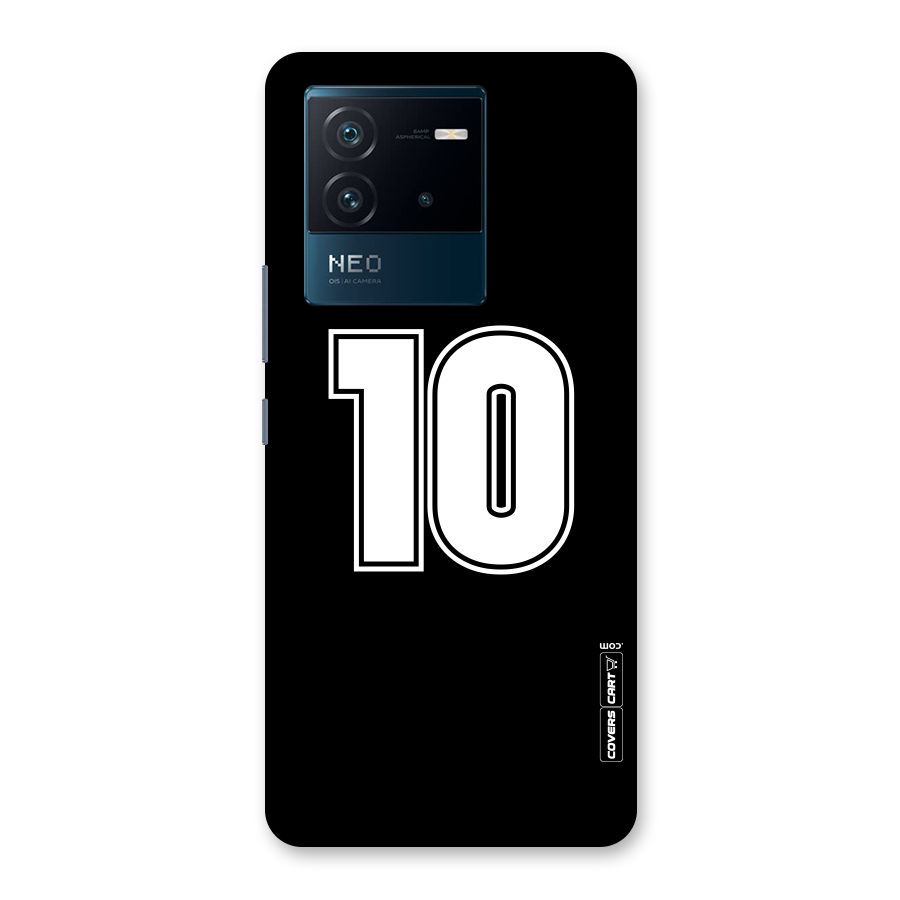 Number 10 Back Case for Vivo iQOO Neo 6 5G