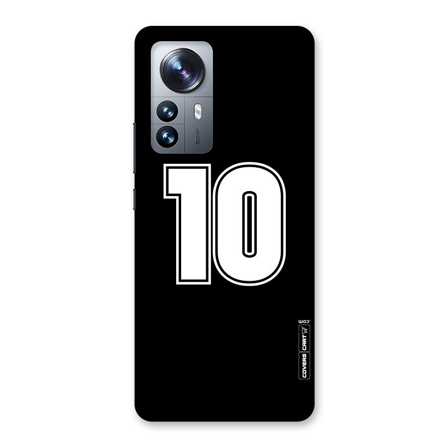 Number 10 Back Case for Xiaomi 12 Pro