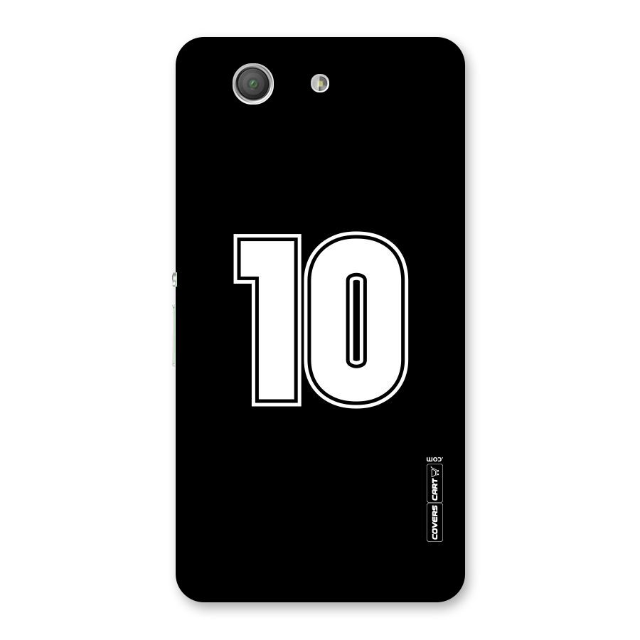 Number 10 Back Case for Xperia Z3 Compact