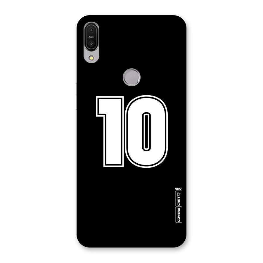 Number 10 Back Case for Zenfone Max Pro M1