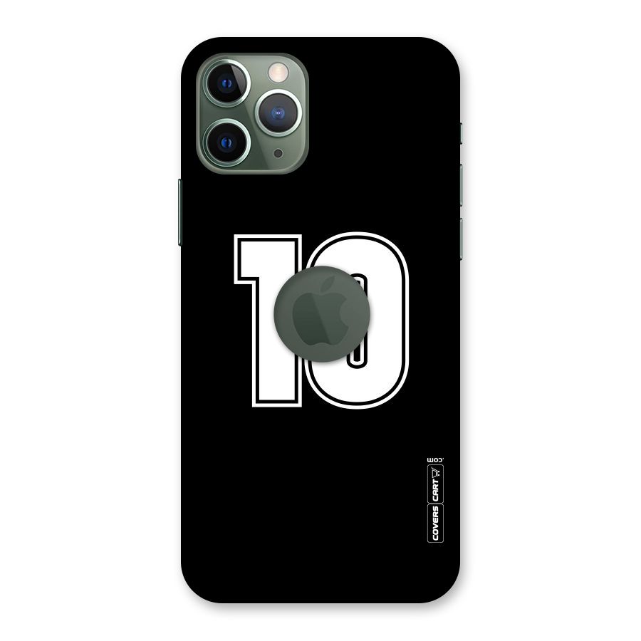 Number 10 Back Case for iPhone 11 Pro Logo  Cut