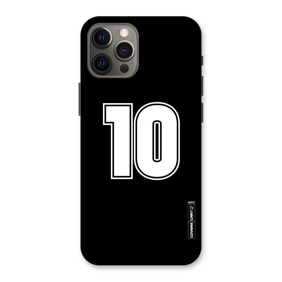 Number 10 Back Case for iPhone 12 Pro Max