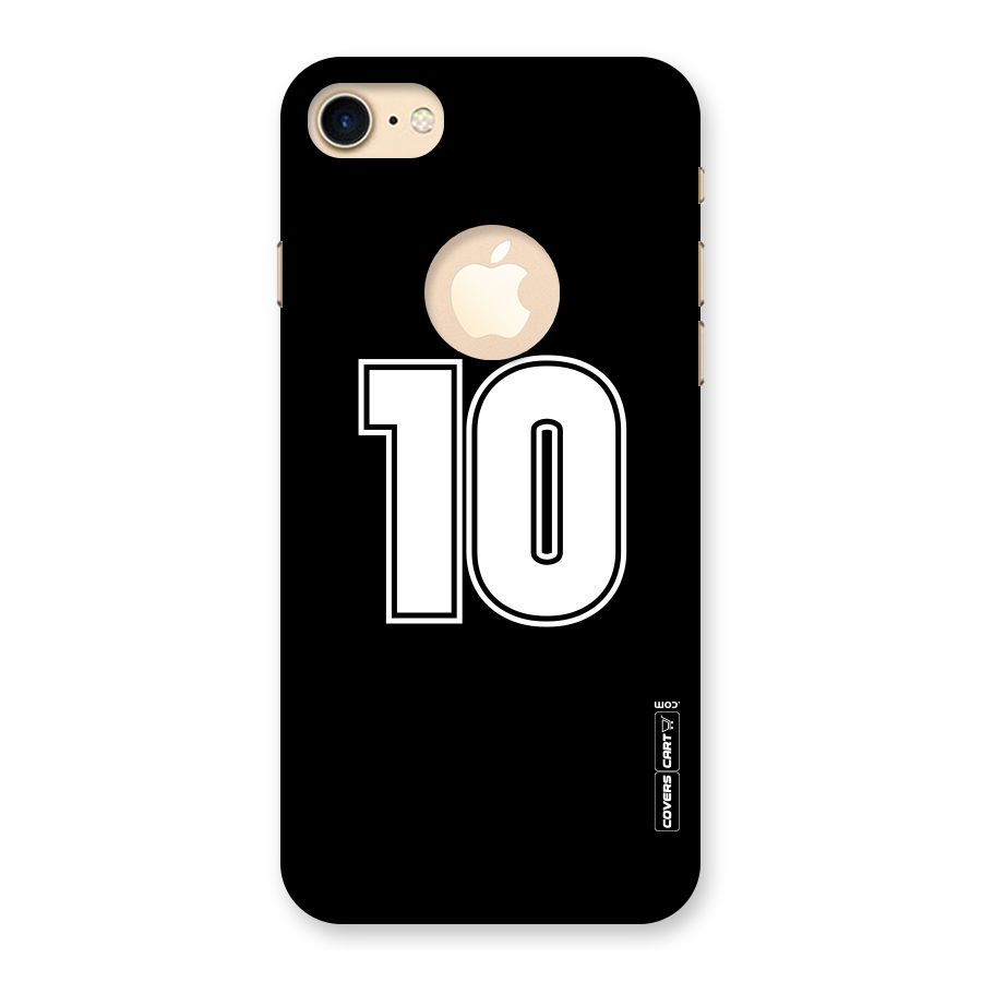 Number 10 Back Case for iPhone 7 Logo Cut