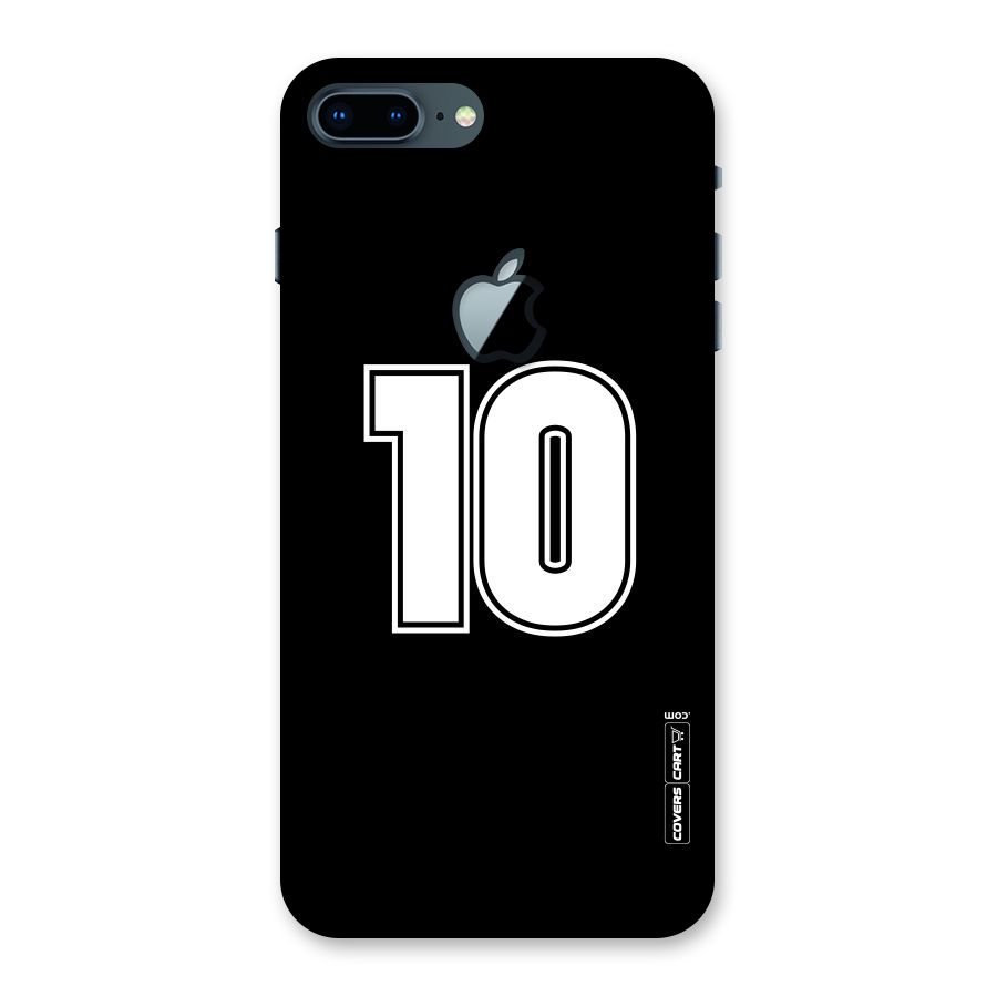 Number 10 Back Case for iPhone 7 Plus Apple Cut