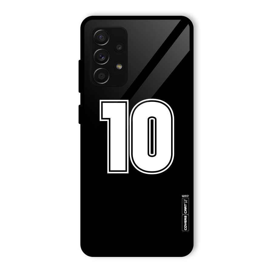 Number 10 Glass Back Case for Galaxy A53 5G