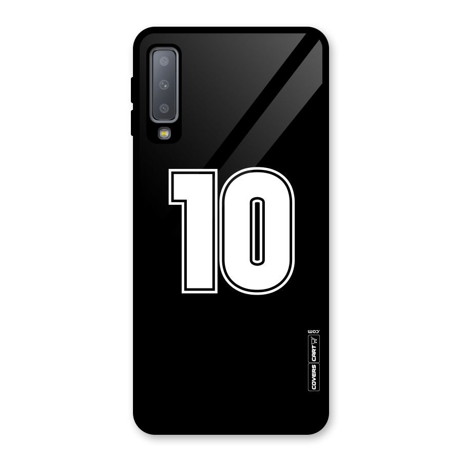 Number 10 Glass Back Case for Galaxy A7 (2018)