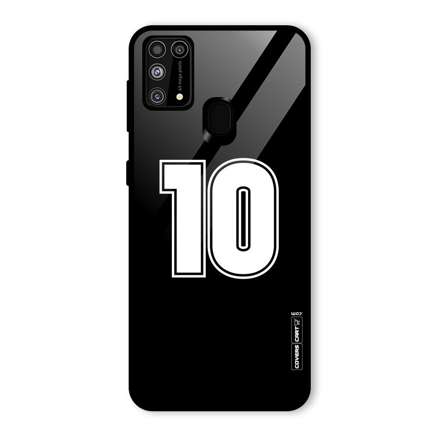 Number 10 Glass Back Case for Galaxy F41