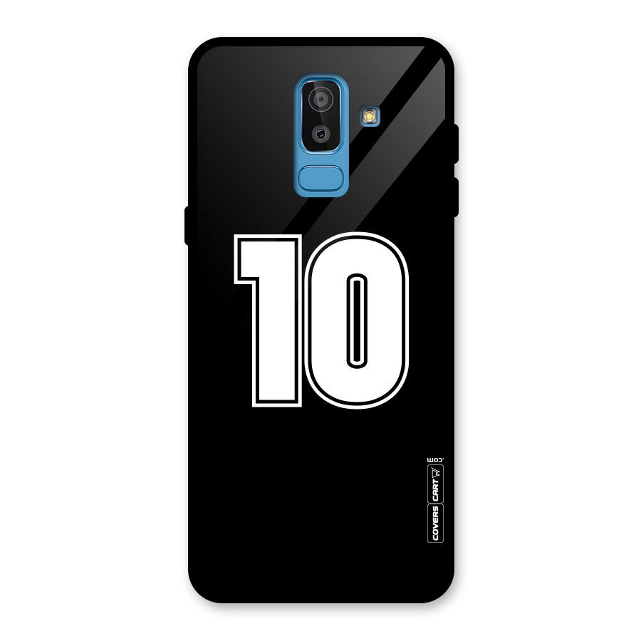 Number 10 Glass Back Case for Galaxy J8