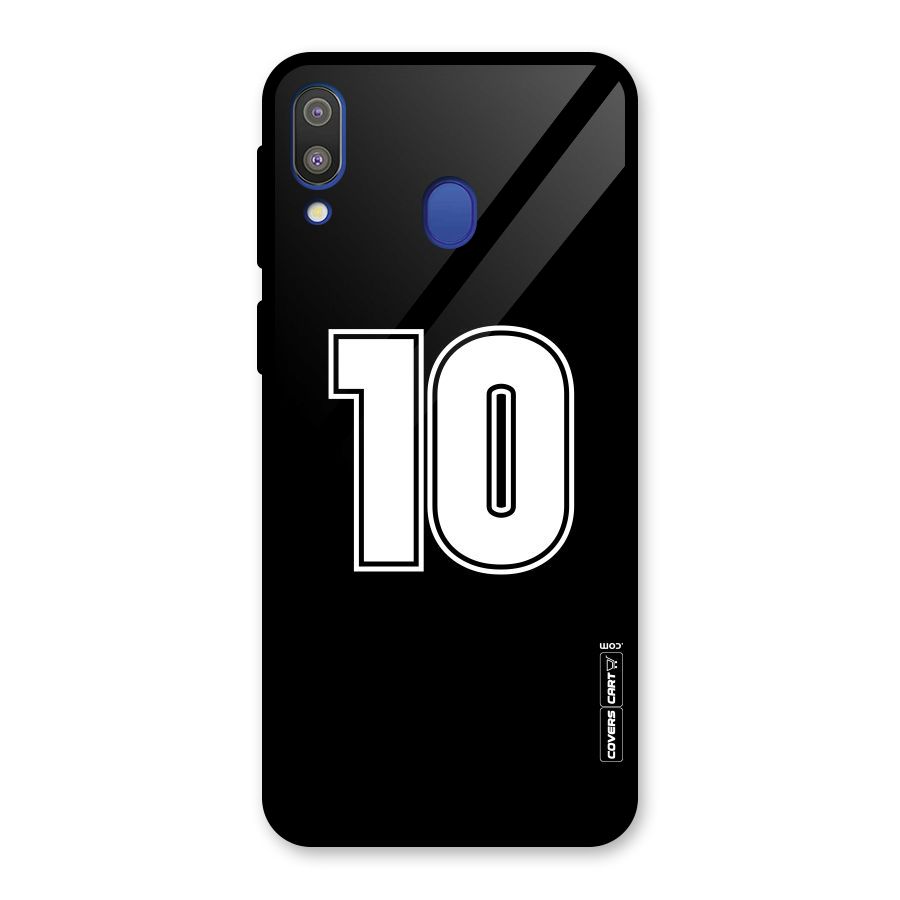 Number 10 Glass Back Case for Galaxy M20