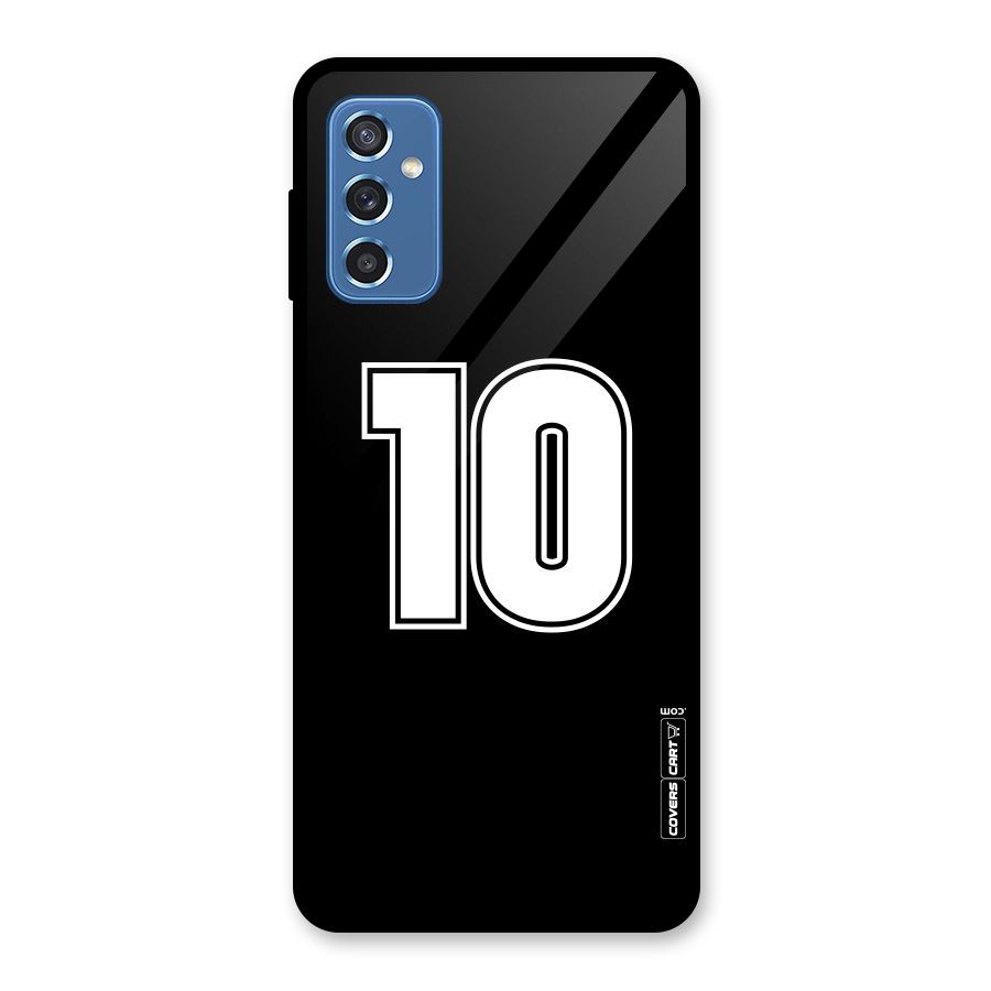 Number 10 Glass Back Case for Galaxy M52 5G