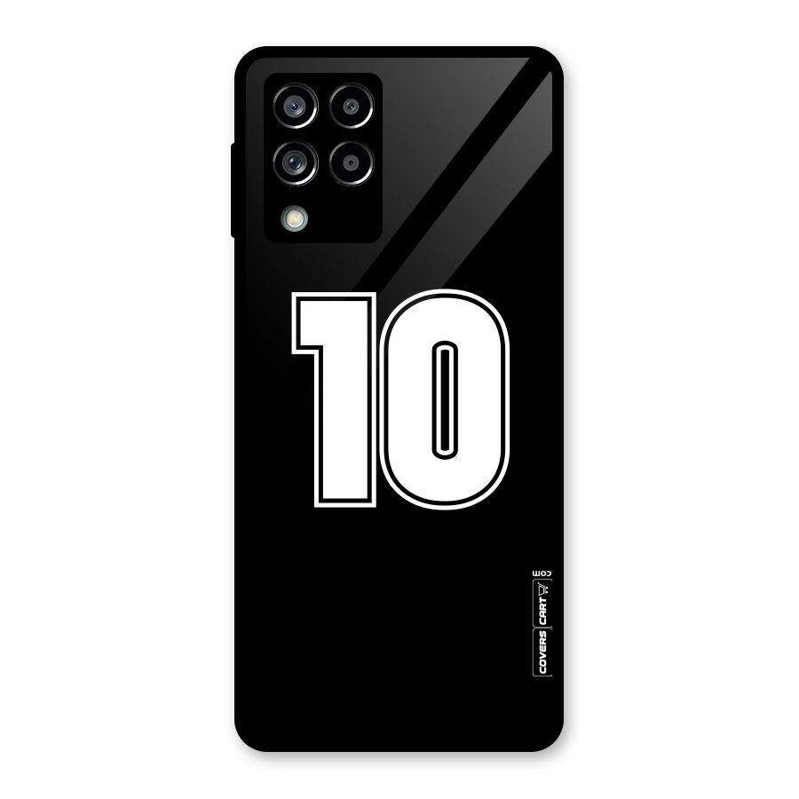 Number 10 Glass Back Case for Galaxy M53 5G