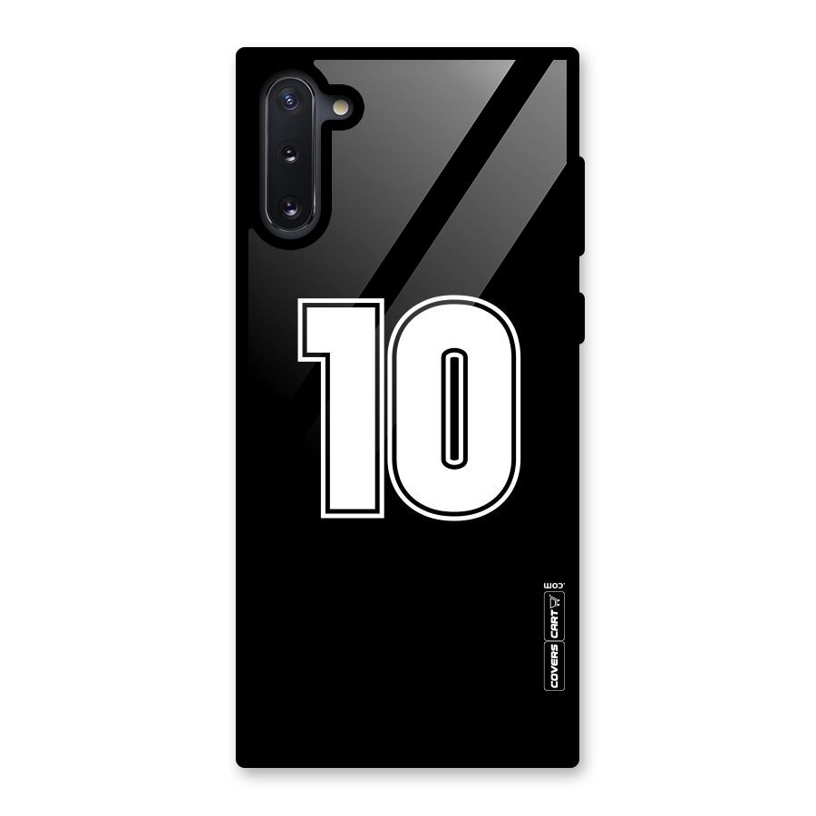 Number 10 Glass Back Case for Galaxy Note 10